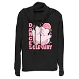 Fifth Sun Women's Pokemon Clefairy Dance Women's Cowl Neck Long Sleeve Knit Top