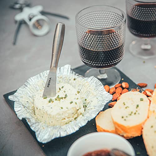 Boska Mini Spreading 3 Knife Set - Copenhagen Stainless Steel Multi-Purpose Spreading Knives - Used For Cheese, Butter, Jam, Pastry, And Other Kitchen Daily Spreader Knife - 3 Pieces #TOP5