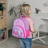 Undercover - Plecak dziecięcy Peppa Pig – z kieszenią przednią – do przedszkola, na czas wolny i w podróży – trwały i praktyczny – dla dzieci od 4 lat, Rosa, jeden rozmiar