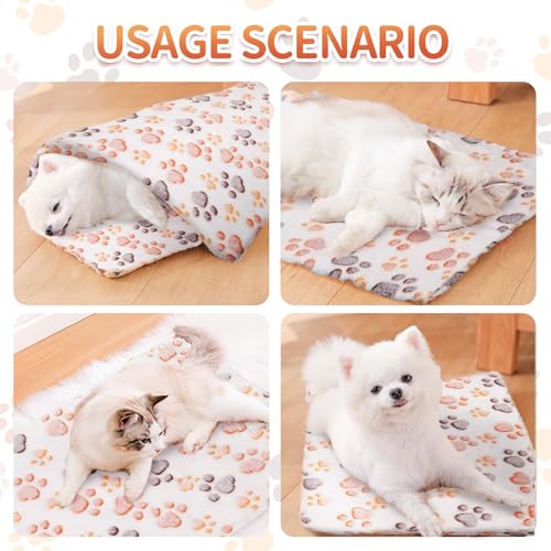 Cobertor de lã macio e quente para animais de estimação, almofada de cama, hamster, porquinho-da-índ