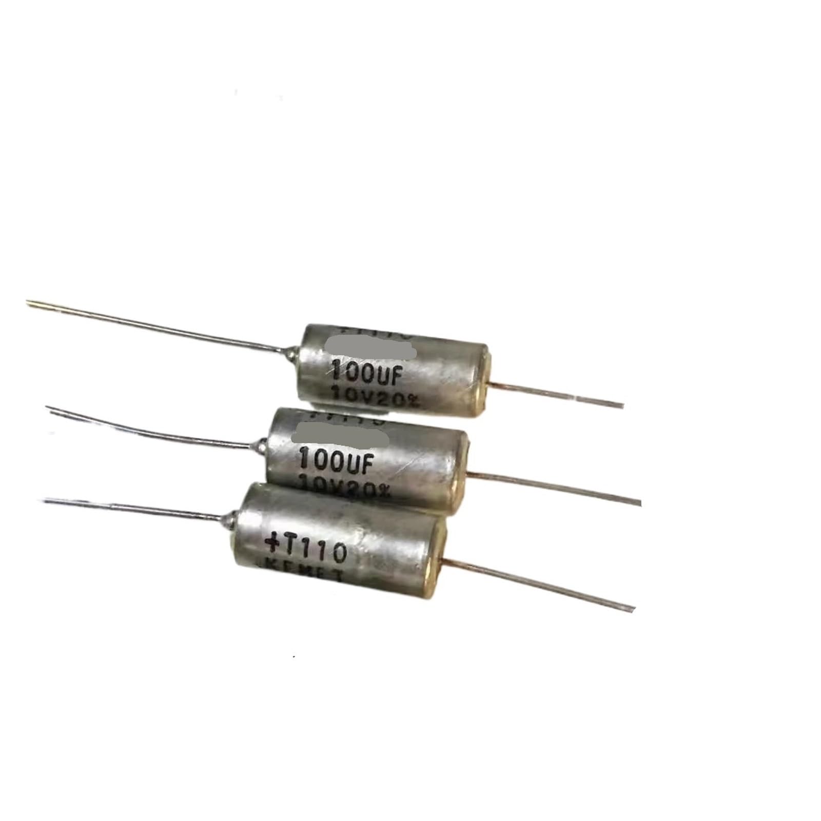 LEOTNNDQ 1pcs T110 Series 100UF 10V Audio Electrolytic Capacitors 1pcs pric