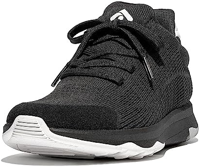 Fitflop Women's Sneaker, Black Mix, 8 | Image 4