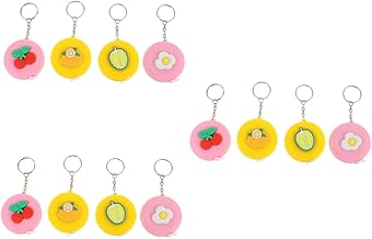 DIYEAH 3 Juegos De 4 Piezas Delgado Portátil Herramienta De Medición Cinta Métrica Para Coser Medición De Cinta Rosa Mini Tapeline Metal Color Aleatorio