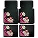 Cheshire Cat"We're All Mad Here" Universal-fit Molded Front and Rear Floor Mat - Set of 4