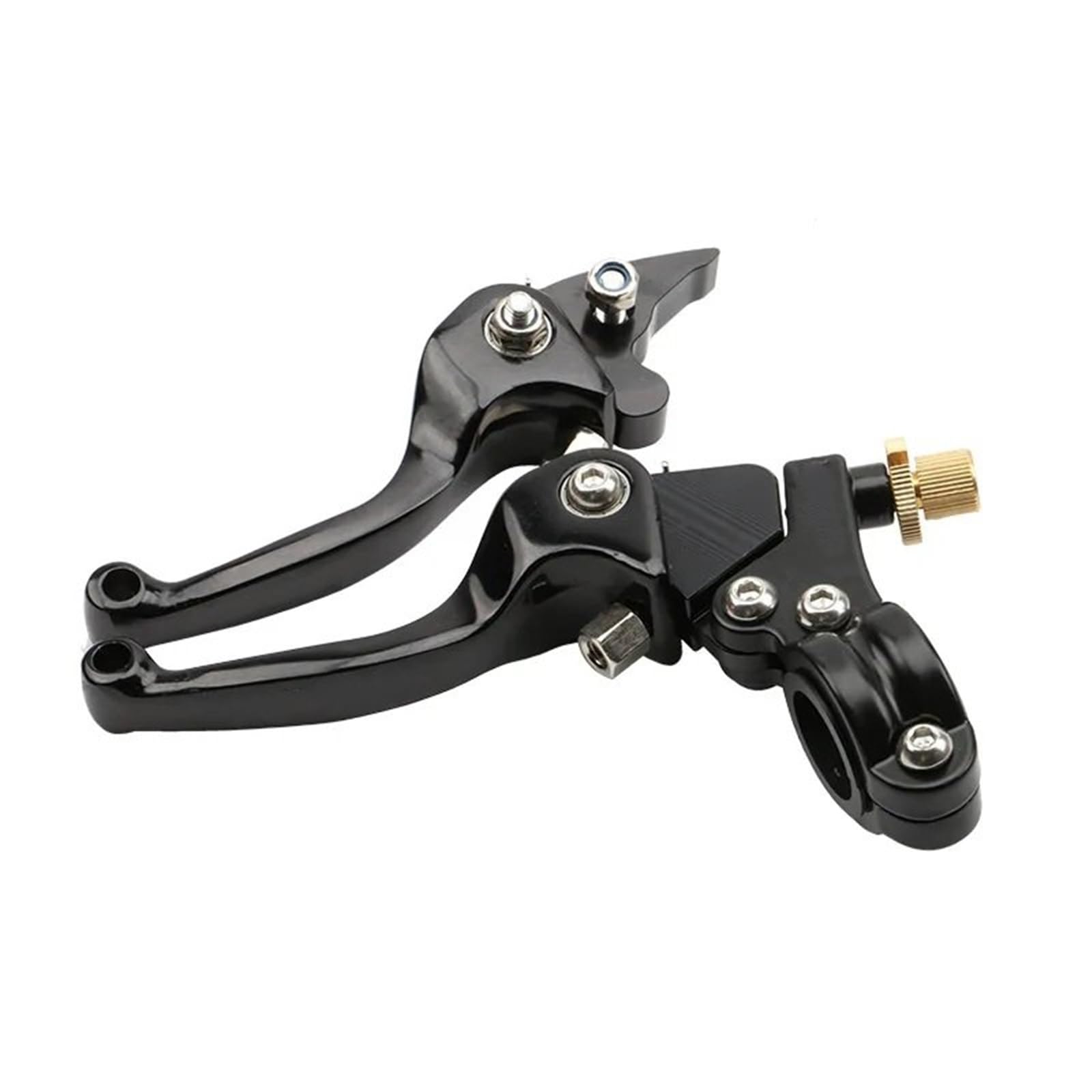 AWEDKKFI 2PCS Universal Brake Handle Clutch Fit for CRF KLX Motocross ATV Dirt Pit Bike Accessories 7/8'' 22mm Levers Dropshipping Brake Handle Brake Grips(Black)