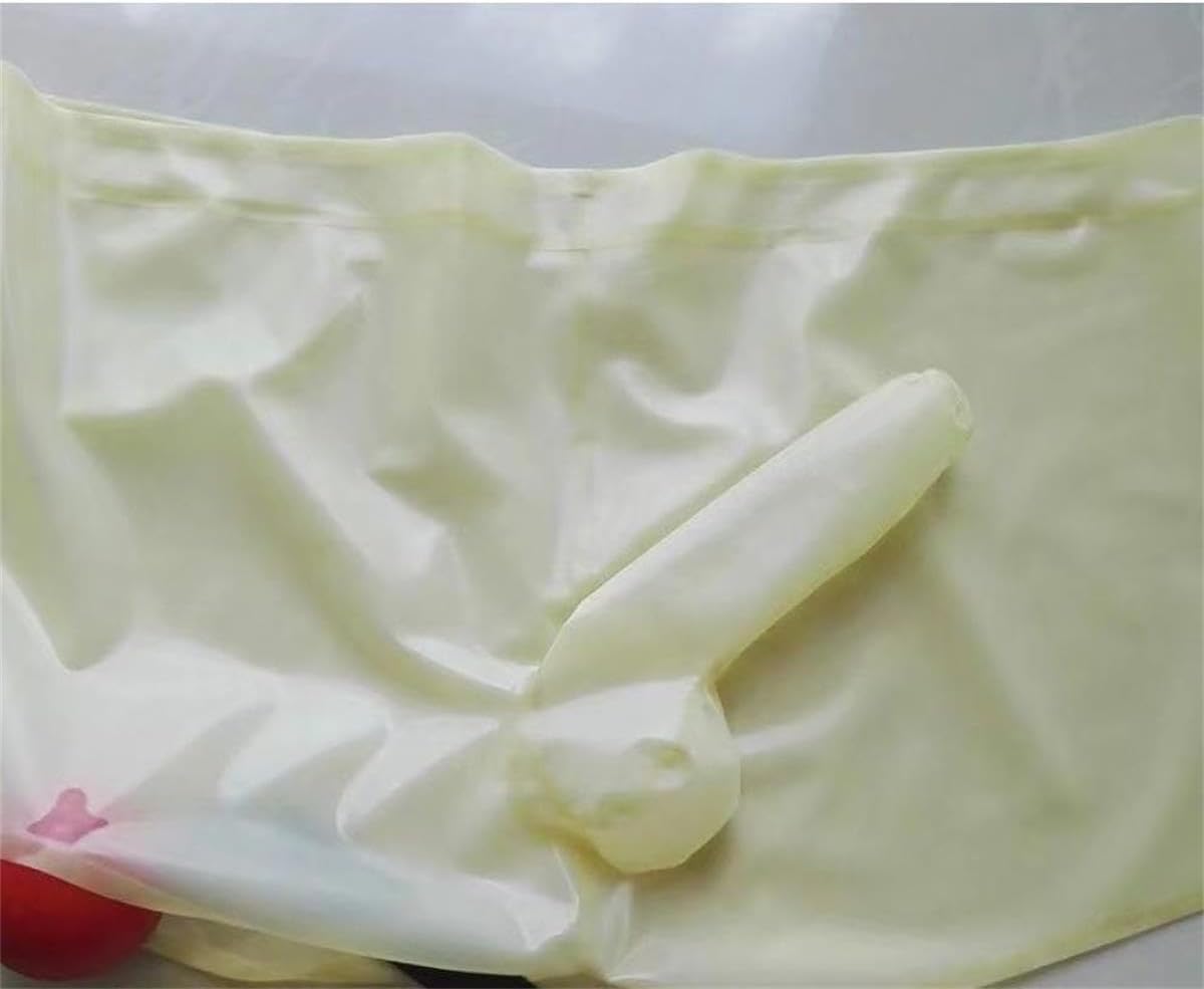 Men's transparent Latex Briefs Latex Shorts Panties Latex Underwear Latex Boxer Underpants
