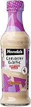 Nando's Creamy Garlic Pour-Over Sauce, Mild with Hint of Heat, 250g