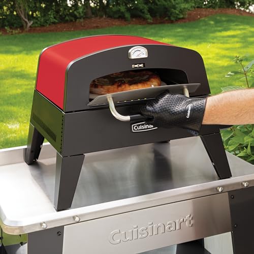 Cuisinart CGM-520 Heat Resistant Silicone Gloves, Black (2-Pack) by Cuisinart - Image 3