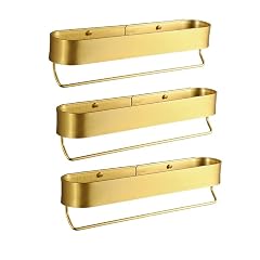 BAHELS Shower Caddy Bathroom Shelf Space Aluminum Shower Caddy Shelf Organizer Rack Kitchen Storage Rack Cosmetics Storage Rack
