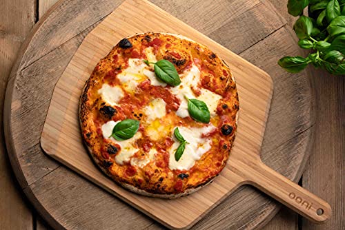 Ooni 12” Bamboo Pizza Peel – Lightweight Smooth Wooden Pizza Paddle And Serving Board Outdoor Pizza Oven Accessories #TOP2