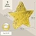 Sparkle and Bash Gold Star Pinata for Kids Birthday, Twinkle Twinkle Little Star Gender Reveal Party Decorations, Baby Shower (Small, 13 x 3 In) - Mini Pinata