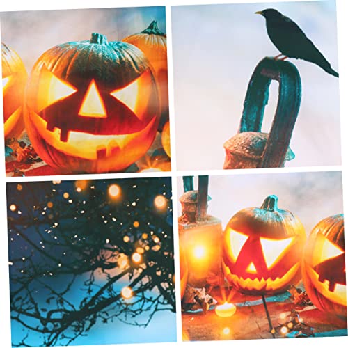 HONMEET Pano De Fundo Do Dia Das Bruxas Tapeçaria Doces Ou Travessuras Adereços De Fotografia Infant