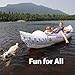 Sea Eagle SE330 Two Person Inflatable Sport Kayak Canoe Boat with Two Seats, Two Paddles and Pump.
