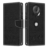 【Protection Complète à 360°】La coque intérieure en TPU absorbe les chocs, tandis que l’extérieur en cuir protège contre les rayures, chutes et poussières.