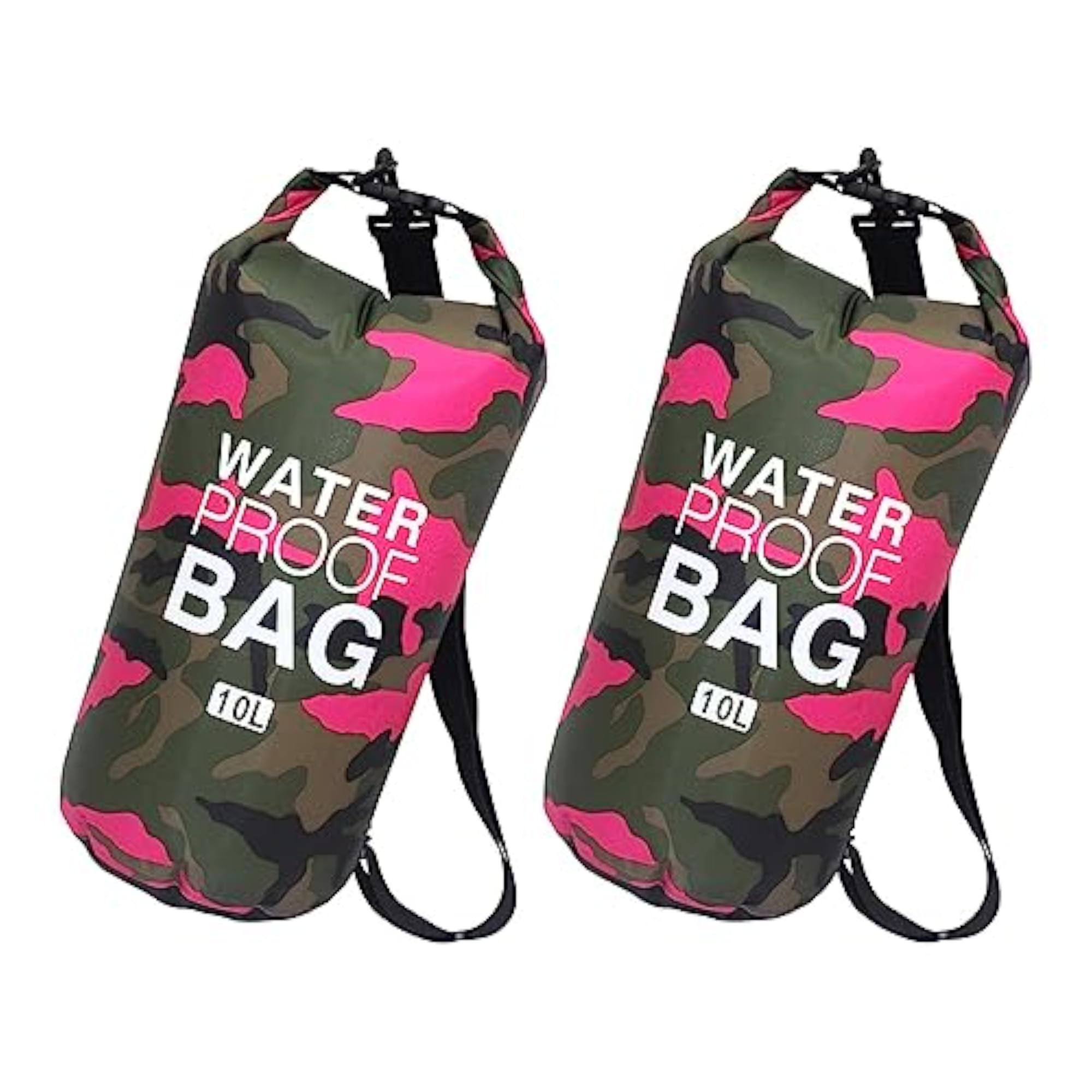 2Pcs Waterproof Pouch Rucksack Storage Dry Bag for Hiking