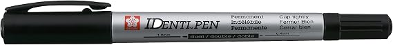 Sakura Identipen Marker (Black) 5 pcs (44101)