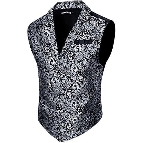 Chaleco de seda para hombre Barry.Wang Cover
