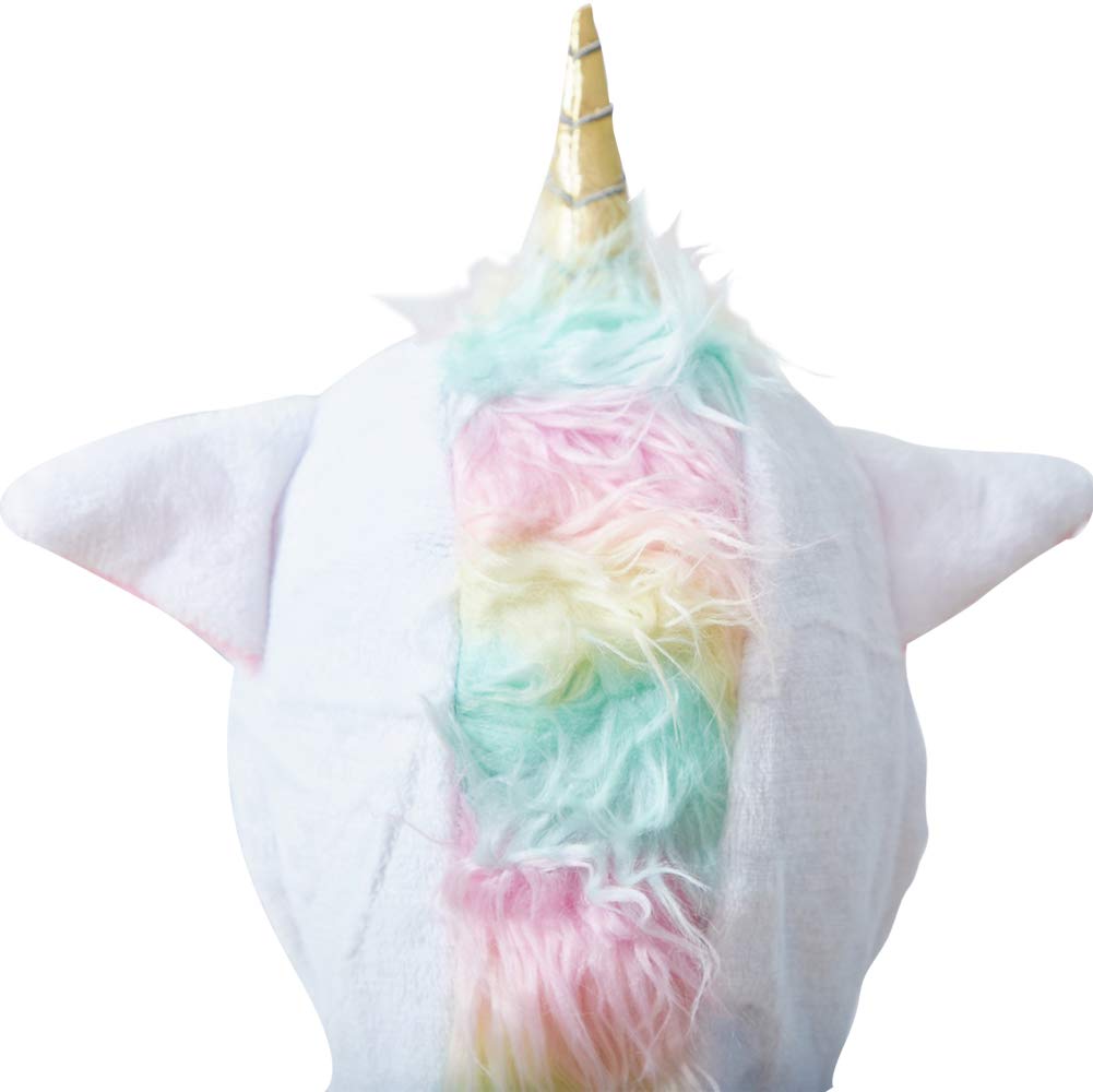 HQFURS Kids Unisex Unicorn Costume Animal Onesie Pajamas Halloween Christmas Gifts 10t