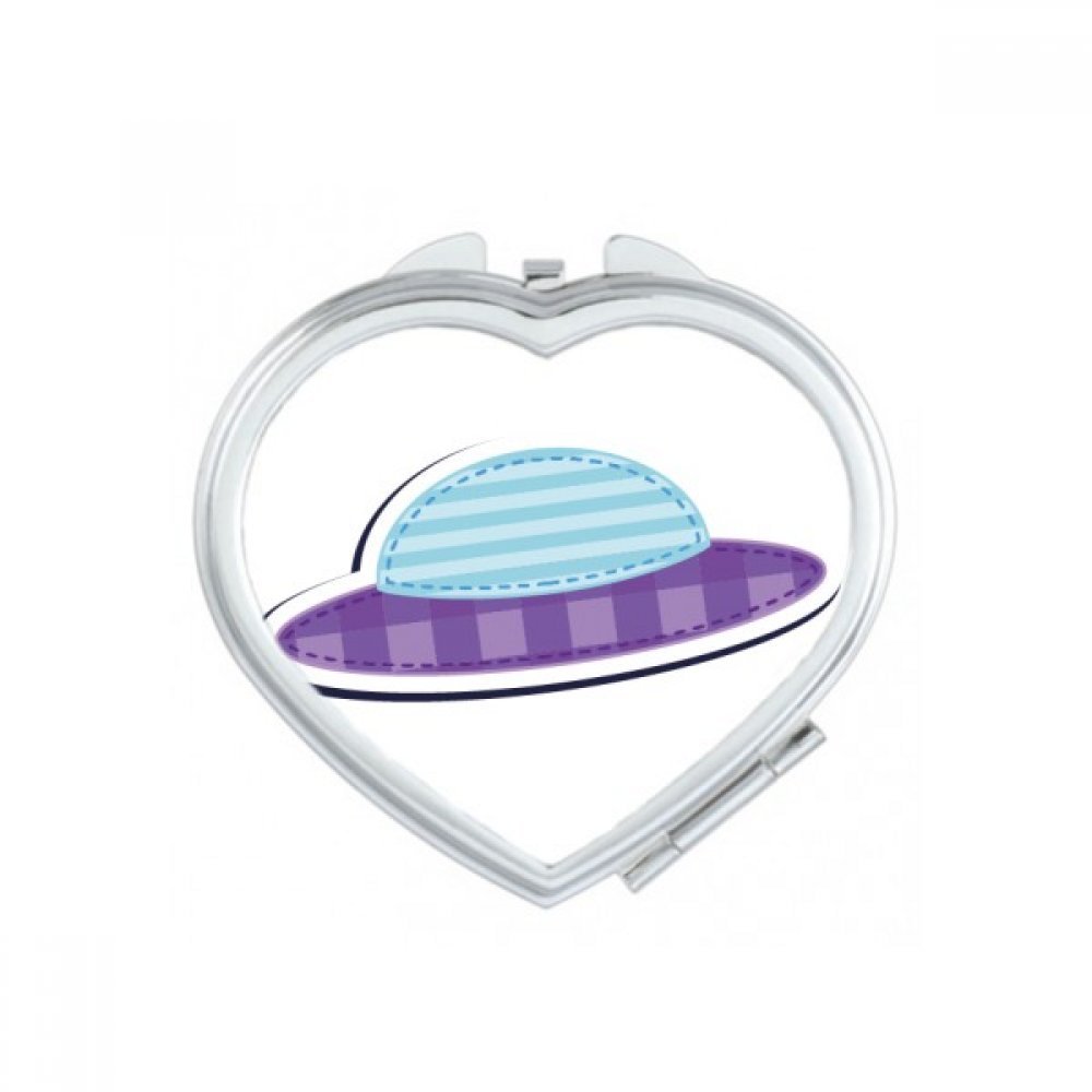 Miroir compact alien mignon, petit miroir de maquillage portable pour vos voyages