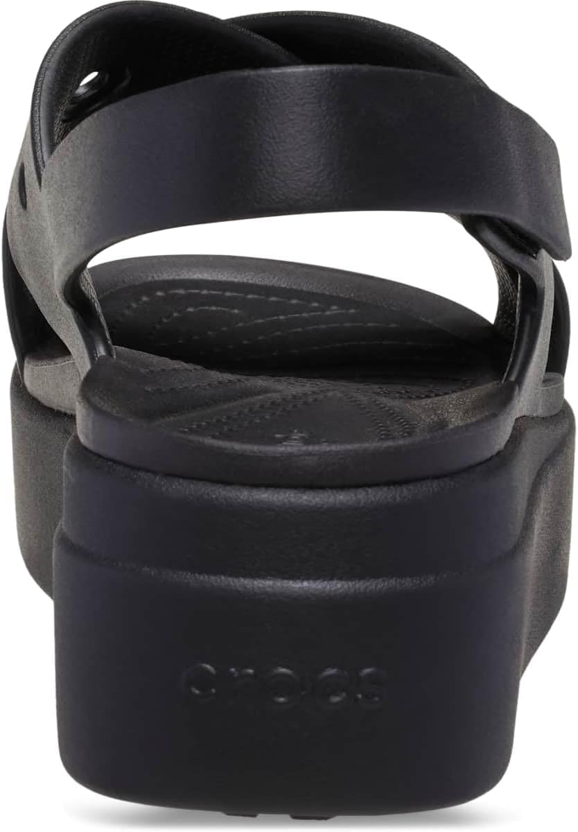 Crocs Women's Brooklyn 4U Low Wedges, Platform Wedge Sandals for Women