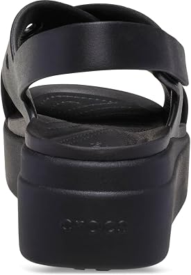 Crocs Women's Brooklyn 4u Cross Strap SandalWedge Sandal