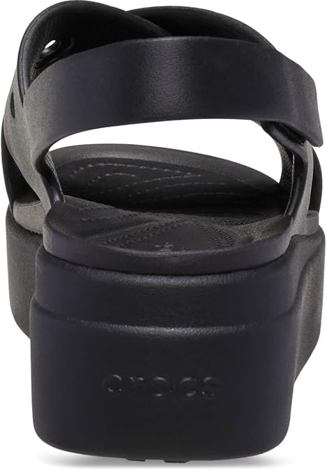 Crocs Women's Brooklyn 4u Cross Strap SandalWedge Sandal