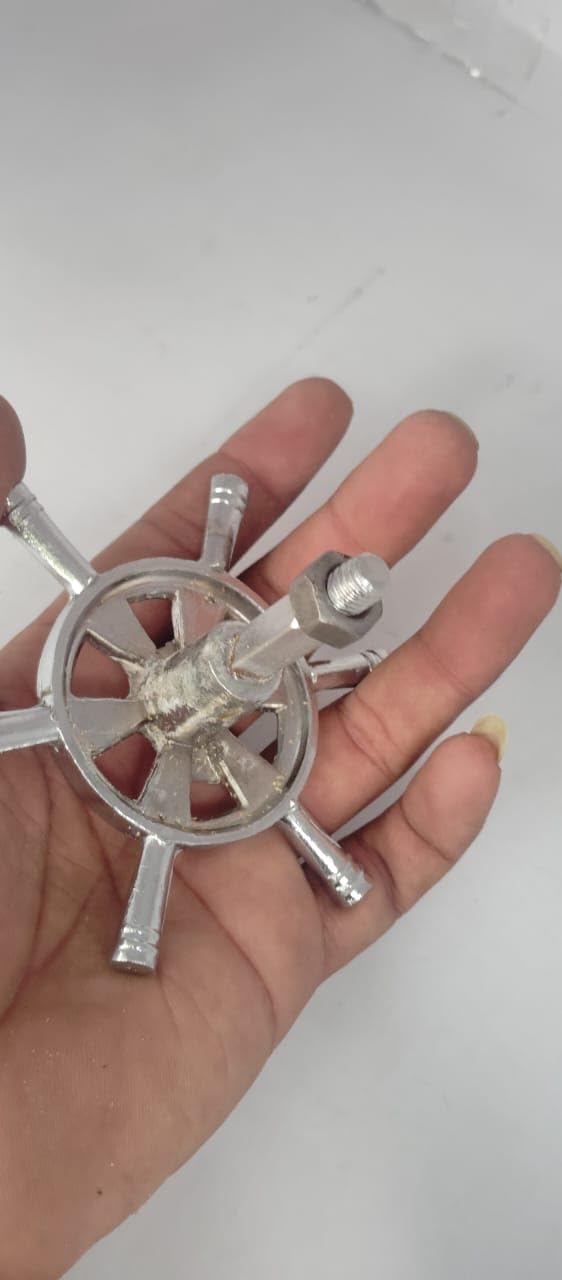 Aluminium Cabinet Handle - 6 Way Star Design -5