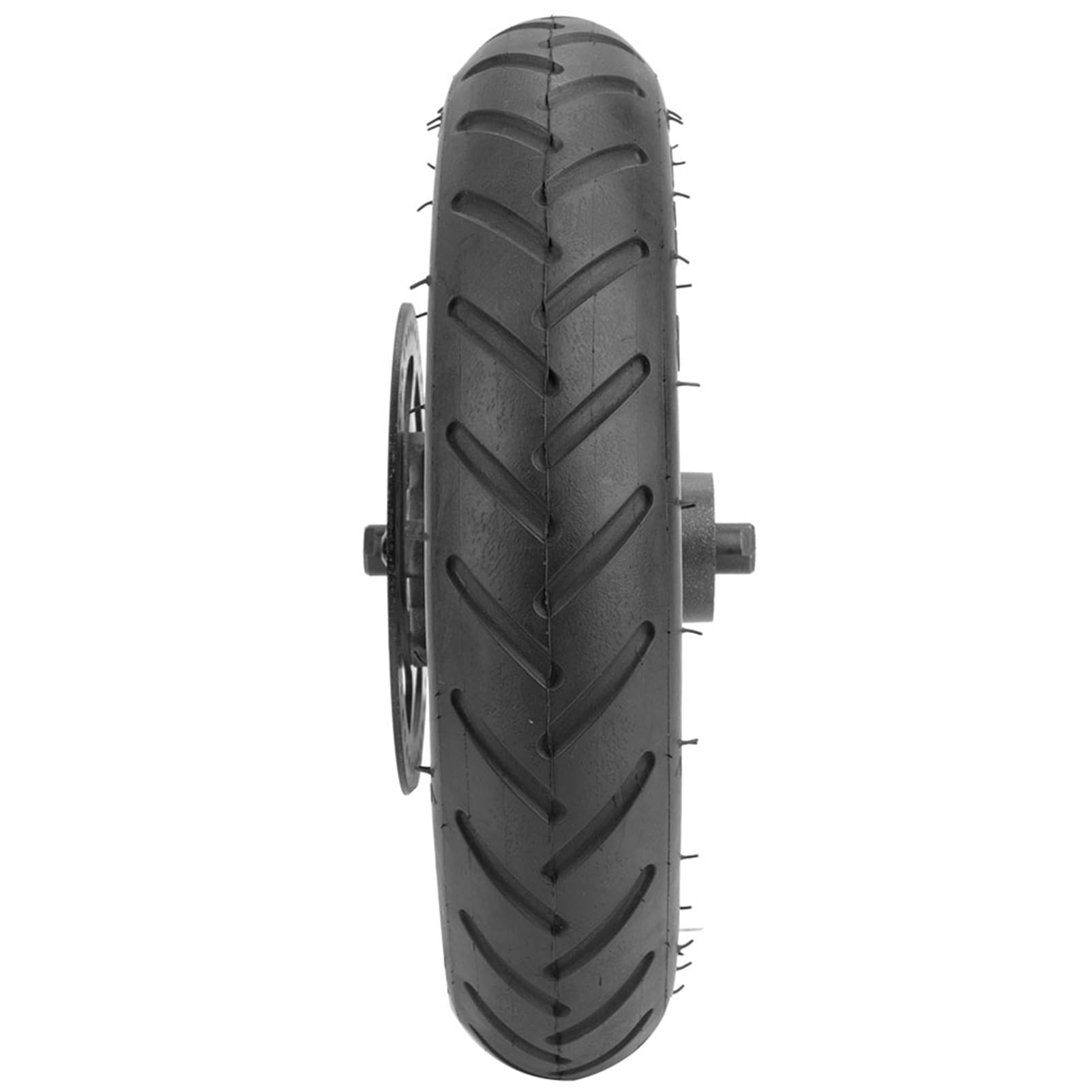 Roue Arrière, Remplacement durable de Roue Solide en Caoutchouc pour Scooter électrique, Skateboard, et Mini Quadricycles