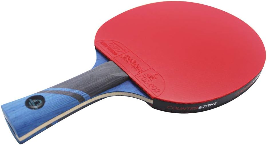 Phantom Light Paddle Bundle (Includes Hard Case & 6 Balls) | Ping Pong Paddle | Table Tennis Paddle | Offensive Table Tennis Paddle | Pre-Assembled Paddle | ITTF Approved | Ping Pong Set