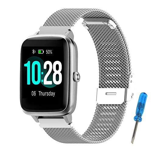 SenMore ID205L Strap, Beautiful Metal Strap Compatible with ID 205/ 205L/ ID215G