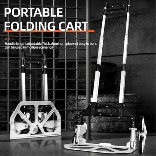 Carretilla plegable de aluminio para transporte y mudanza miniatura 3