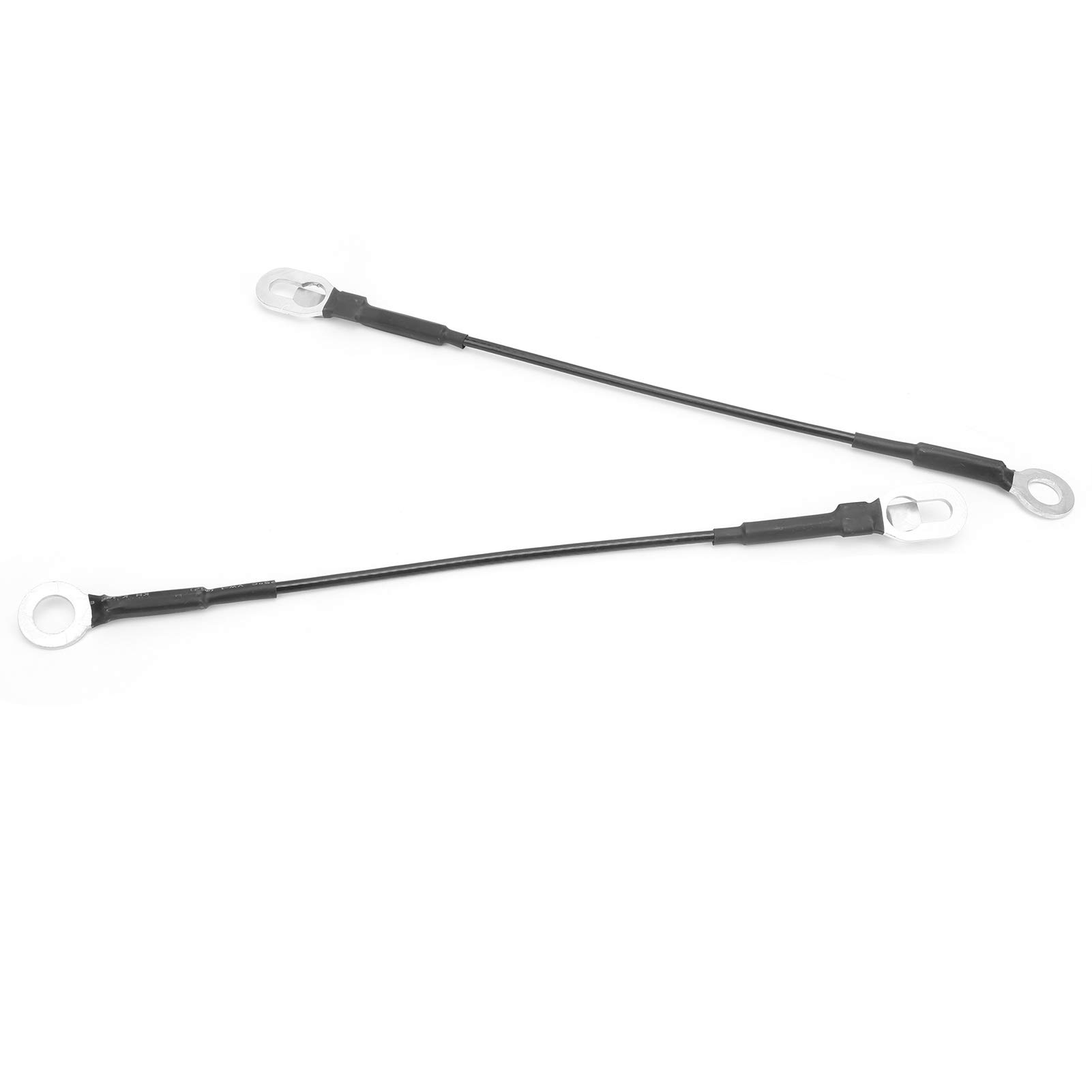 2 pezzi cavi di supporto per portellone 55345124AB, 55345125AB adatti per Dodge Ram 1994 2002 1500 2500 3500 cinghie di supporto per cancello di sollevamento Pickup  34