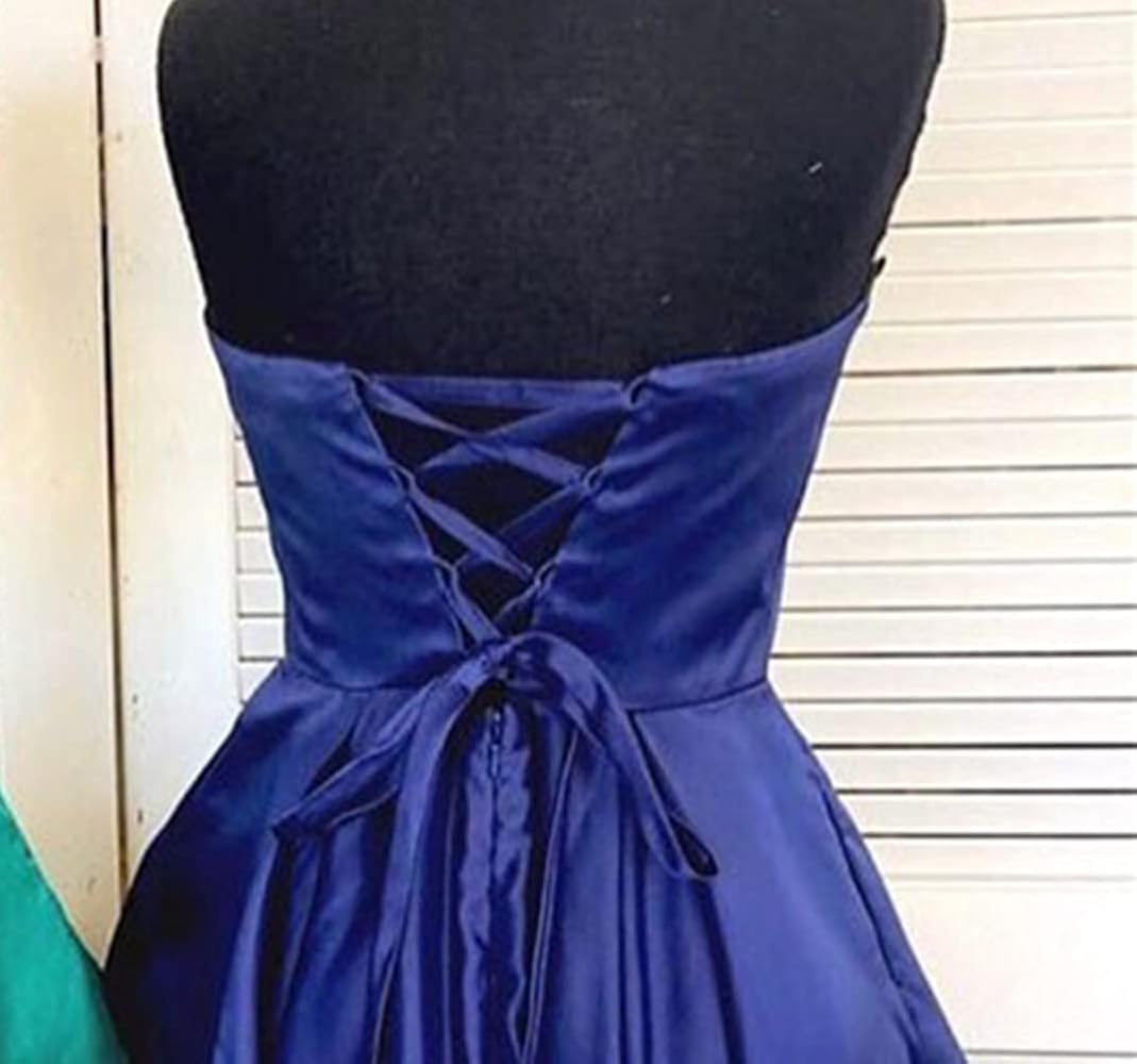 sachin and babi light blue dress Strapless Prom Dresses - Long & Short Prom Gowns