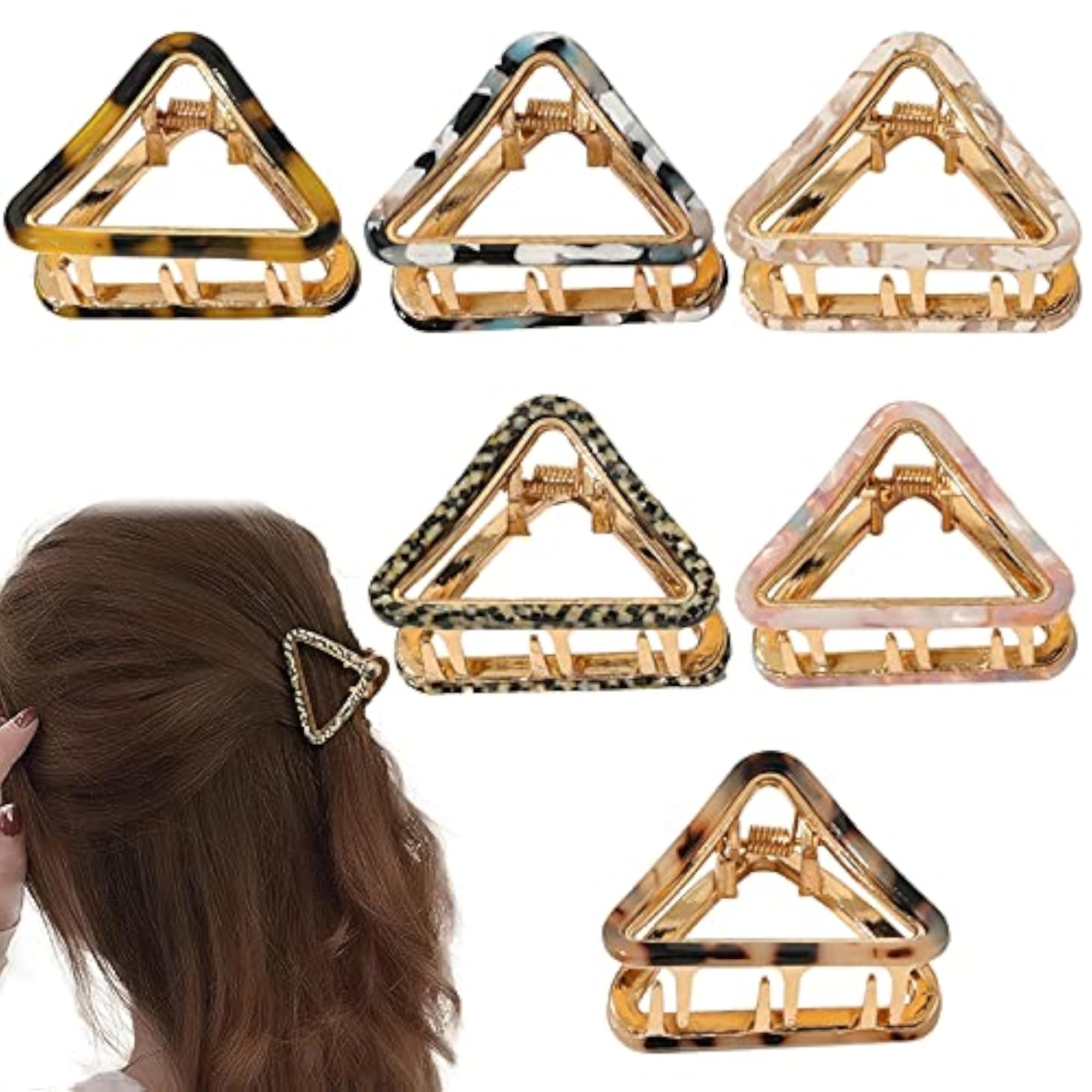 Hair Claw Clips, Decorative Fashion Hollow Classic