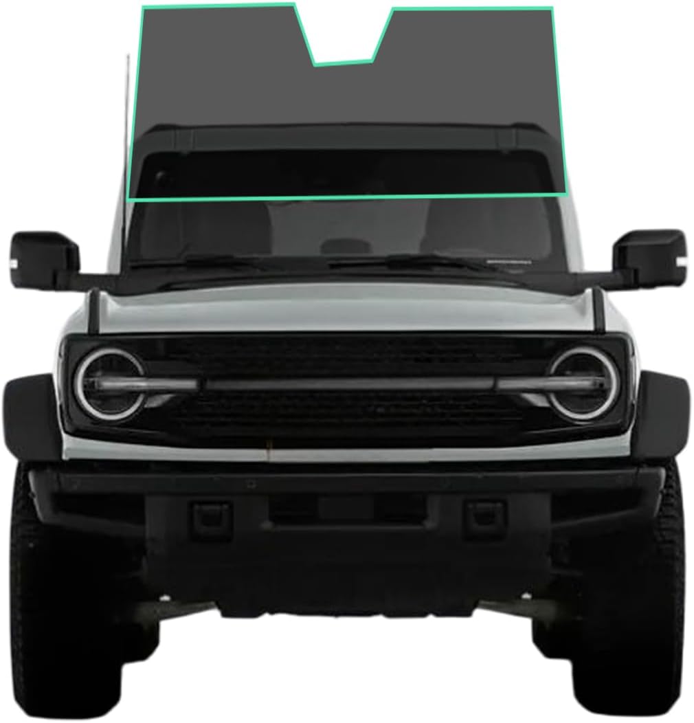 AUTOTEK Precut Window Tint Film for Ford Bronco 4door 2021-2026 Front Row Window 25% VLT 2Ply Anti-Shatter, UV Block, Privacy Protection, Easy Install, No Trimming Needed,Heat & Glare Reduction