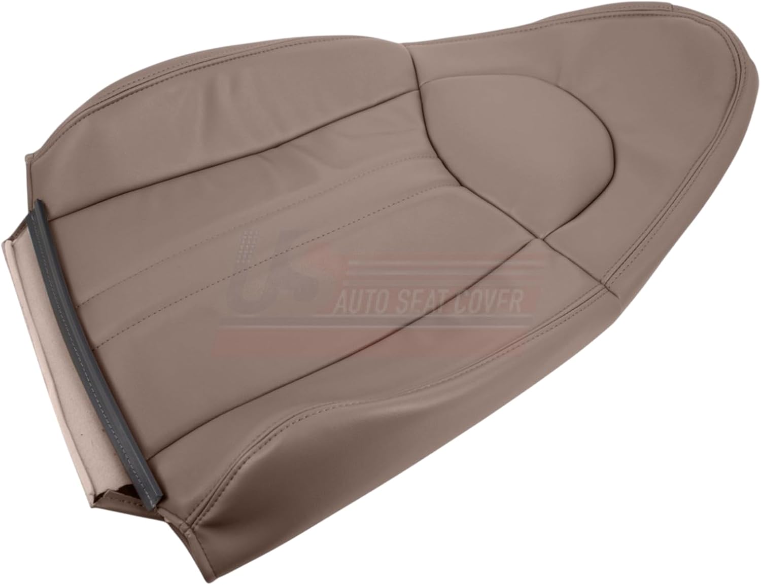 2016-2025 fits Chevrolet Express Leatherette Front Driver Top Seat Cover Neutral