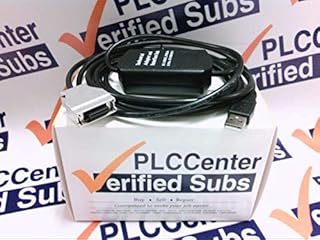 RADWELL VERIFIED SUBSTITUTE USB-CIF02-SUB Substitute for OMRON USB-CIF02, Cable Mounted Communication Adapter 10.8FT USB Version CQM1-CIF02