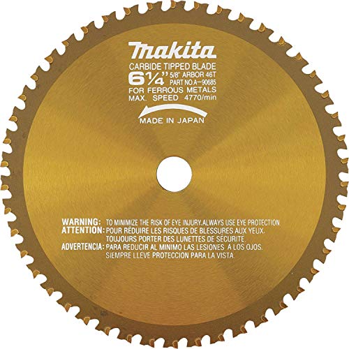 Makita A-90685 6–1/10,2 cm 46 Dents de coupe Métal Lame de scie avec 5/20,3 cm Tonnelle