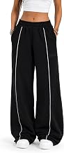 SMILODOX Veyt Women's Jogging Bottoms, Sports Trousers, Loose Fit with Drawstring and Lightweight Cotton Mix, Long Tracksuit Bottoms, Sweatpants for Gym, Fitness, Training, Leisure and Sporty Everyday