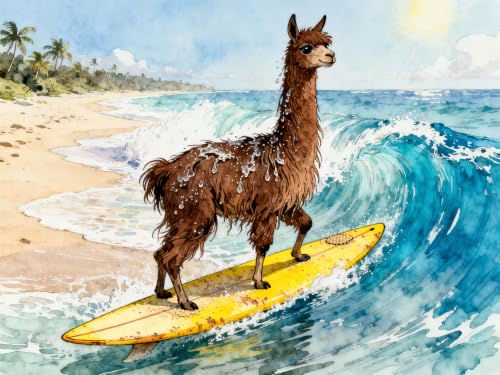 Learn Spanish with Stories #137: &iquest;Qui&eacute;n le ense&ntilde;&oacute; a surfear a las alpacas? Una ma&ntilde;ana extra&ntilde;a en la playa de M&aacute;ncora [A2]