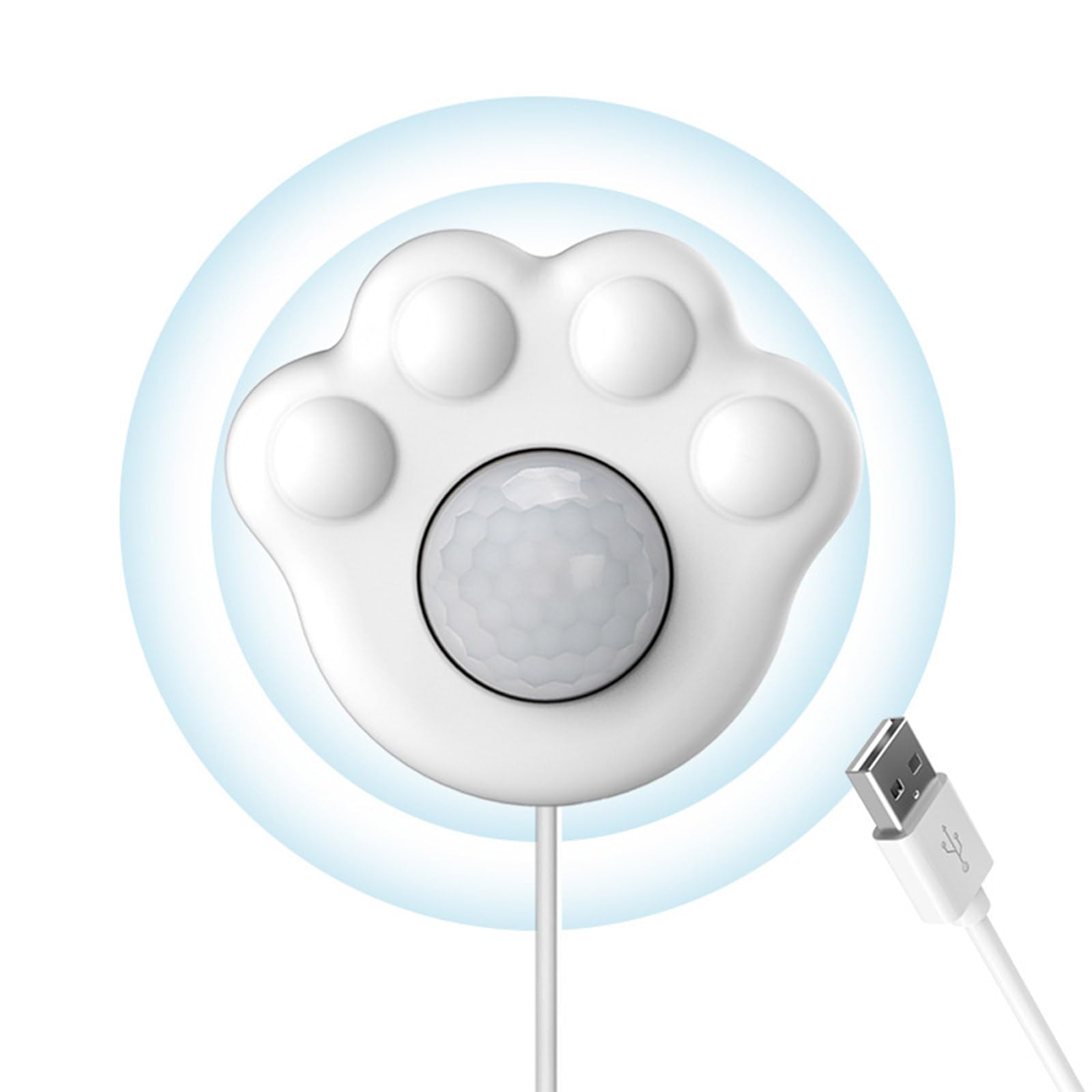 BaoFufc Motion Sensor for Pet Fountains Paw Shaped Smart Sensor for Pet Dog Cat Water Dispenser External Accs Cat Water Fountains Motion Sensor
