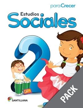 Paperback Estudios Sociales 2 (Pack) (Para Crecer) Book