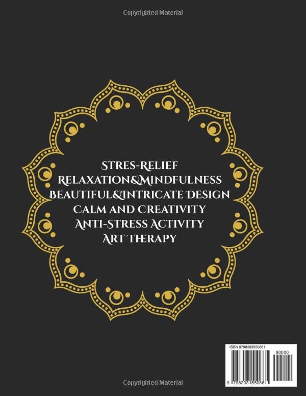 Luxury Mandala Coloring Book for Women: Elegant Designs for Relaxation, Self-Care & Creative Escape image 3