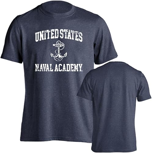 Miniatura 128 de Sport Your Gear NCAA Camiseta de manga corta retro con licencia oficial de aspecto desgastado para el día del juego, camiseta de espíritu deportivo