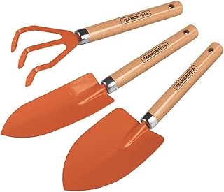 Tramontina Conjunto Para Jardinagem Metálico Com Cabo De Madeira 3 Peças