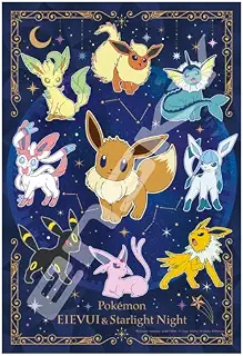 エンスカイ(ENSKY) ポケットモンスター イーブイフレンズと夜空の星 26×38cm アートクリスタル ジグソーパズル 300ピース ART CRYSTAL JIGSAW 300-AC065 3才以上