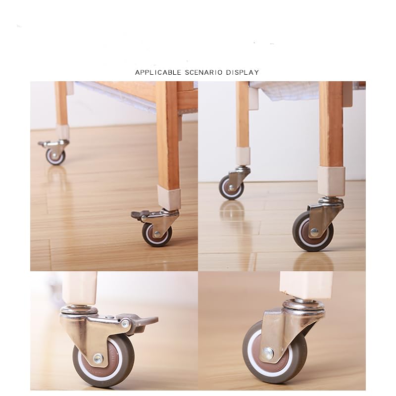 Accessoires de meubles avec roue coulissante universelle pour lit de bébé et table