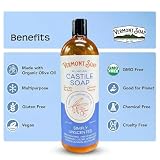 Vermont Soap Castile Soap Unscented natural organic liquid body wash 32 oz, photo 4