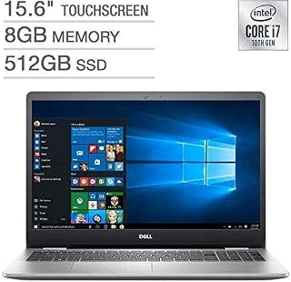 Dell Inspiron 15 5000 Series 15.6" FHD Touchscreen LED-Backlit Laptop, Intel 4-Core i7-1065G7