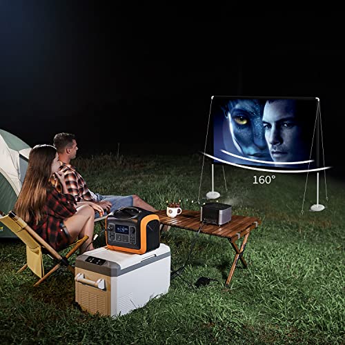 Projector Screen With Stand 60Inch, Portable Projector Screen 16:9 4K Hd Outdoor Indoor Projector Screen With Carry Bag Foldable Wrinkle-Free Movie Screen For Home Theater Travel Camping Party Office #TOP5